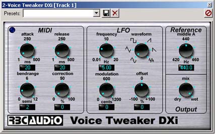 RBC Audio Voice Tweaker DXi